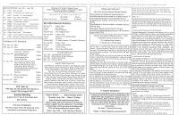 08/11/2024    Bulletin