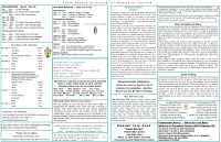 05/05/2019 Bulletin