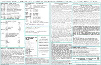 07/07/2019  Bulletin