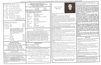 05/25/2025   Bulletin