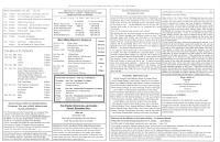 11/26/2023   Bulletin