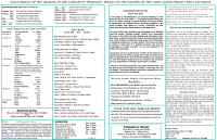 03/25/18 Bulletin