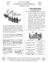 09/30/2018 Bulletin Insert