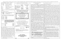 July 11-12, 2020 Bulletin