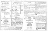06/23/2024    Bulletin