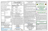 9/15/2024   Bulletin