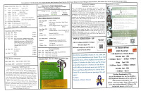 09/14/2025  Bulletin