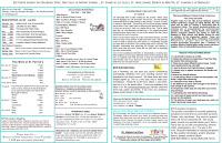 07/15/2018 Bulletin
