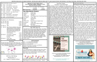 04/27/2025      Bulletin