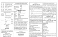 06/25/2023    Bulletin