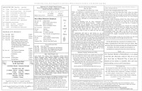 05/26/2024   Bulletin