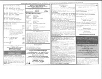 Bulletin June 1, 2025