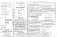 03/17/2024   Bulletin