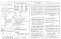 10/15/2023    Bulletin