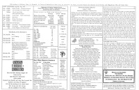 08/07/2022    Bulletin